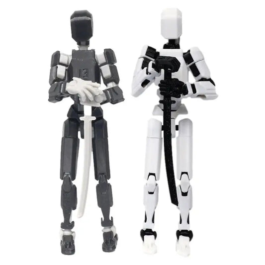 3D Printed Mannequin Multi-Jointed Movable Robot Toys Dummy 13 Figures Toys For Kids & Adults Parent-children Game Gifts