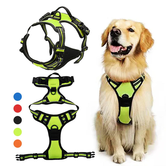 Pet Dog Harness Reflective Adjustable Breathable Vest Chest Strap for Small Medium Large Dogs Cat Puppy Collar Dog Accessoires