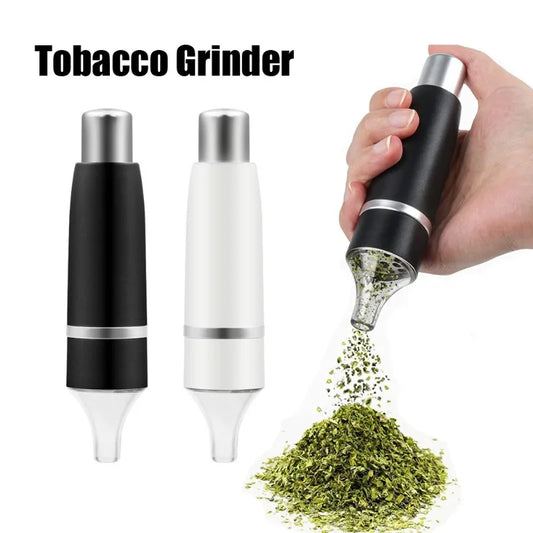 Tobacco Grinder Press Fill Cigarette Tobacco Grinder Spice Mill Grass Smoke Grinder Salt and Pepper Mill Kitchen Accessories