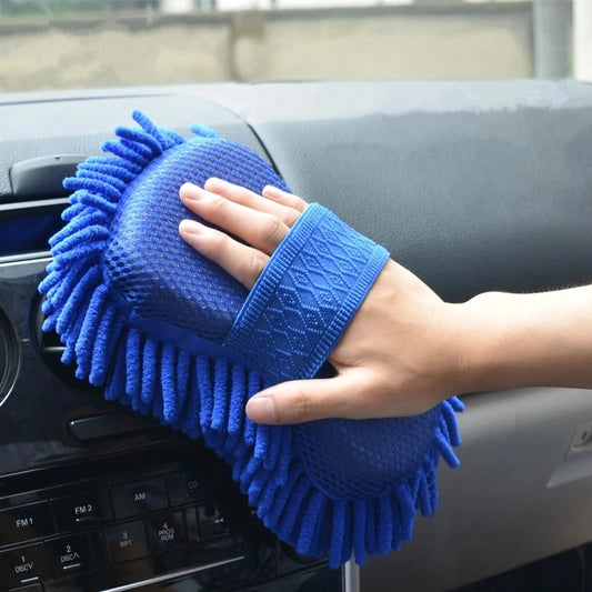 Car Wash Microfiber Car Washer Sponge Cleaning Car Care Detailing Brushes Washing Towel Auto Gloves Styling Accessories Gadget