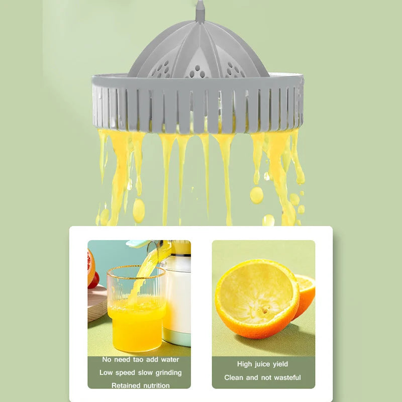 Portable Electric Juicer Multifunction Fruit Juicer Household Orange Lemon Blender USB Charging Kitchen Automatic Fresh Squeezer