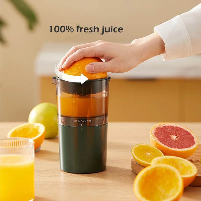 250ML Electric Juicer Blender Portable Fruit Extractor Orange Juice Maker Mini Mixer Usb Rechargeable Lemon Extractor