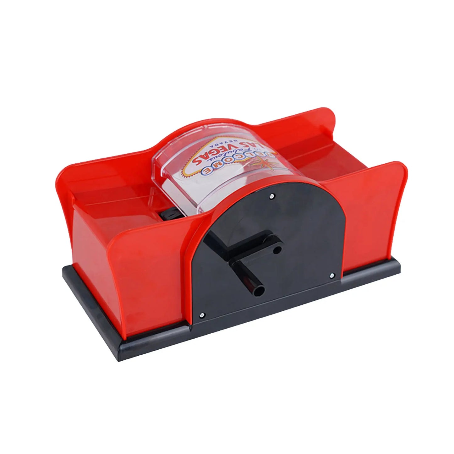 Poker Card Shuffler 23X11X11cm Board Game Hand Cranked Playing Cards Shuffler machine Funny Family Game Club Robot Card Shuffler