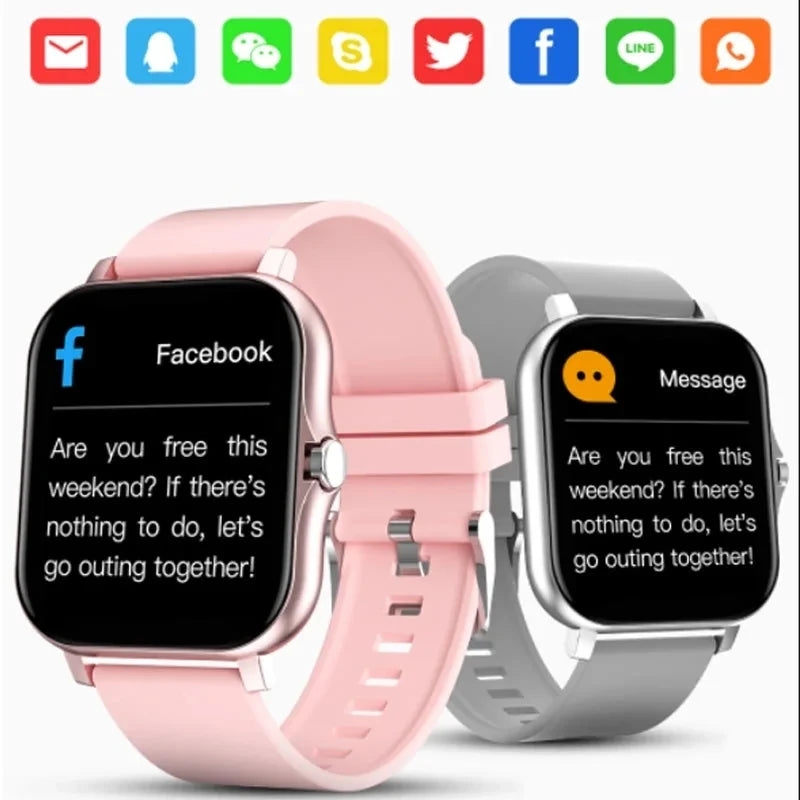 2024 Smartwatch Series 8 1.44 inch Voice Assistant BT Wireless Call Sports Fitness Smartwatch Men Women For Android iOS PK Galax