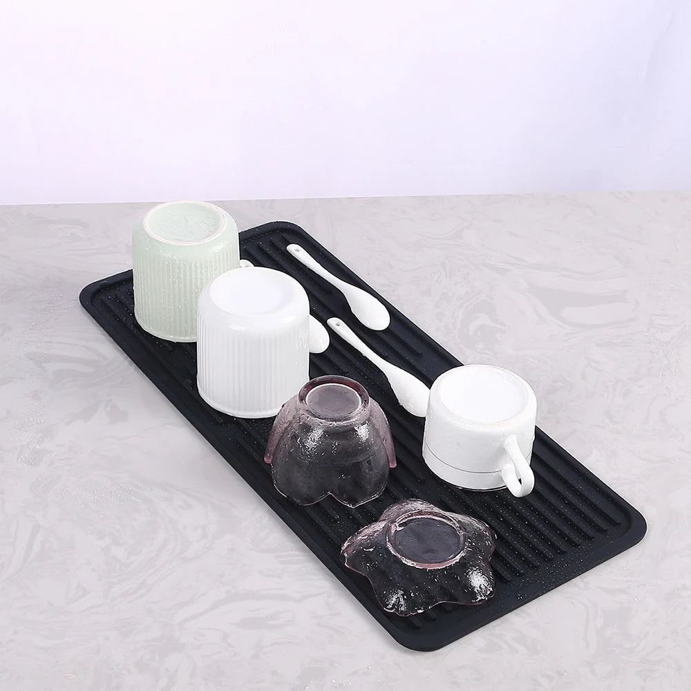 Silicone Drain Mat Board Bowl Dish Drying