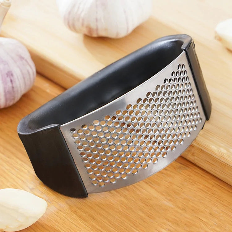 Stainless Steel Garlic Press Crusher Manual