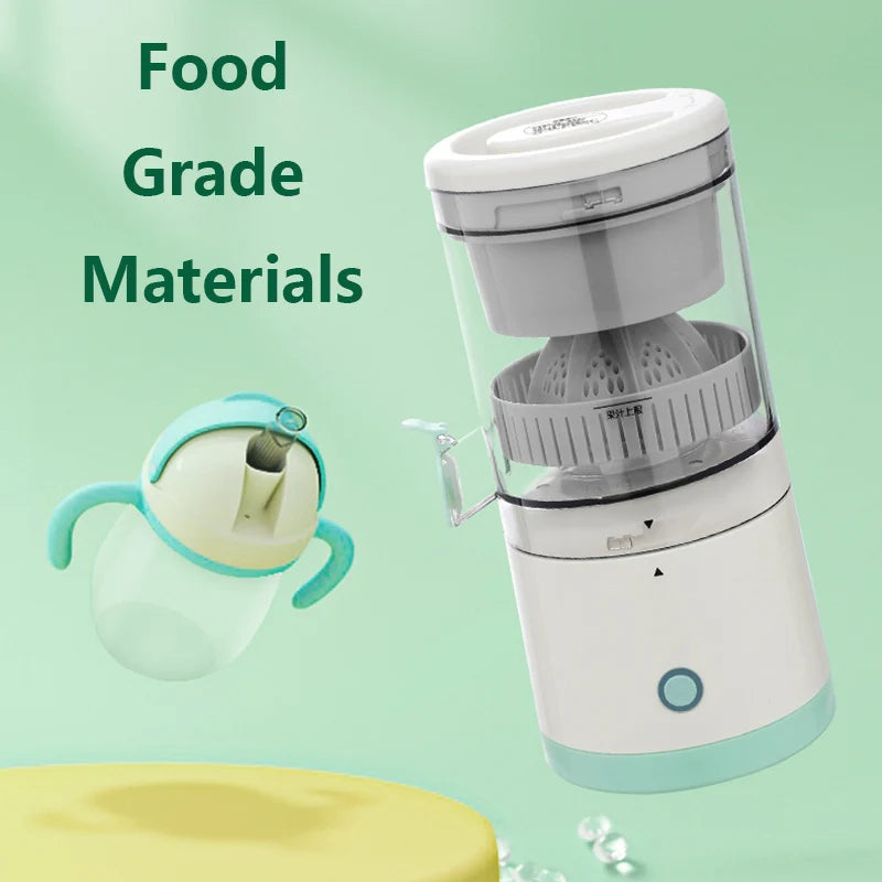 Portable Electric Juicer Multifunction Fruit Juicer Household Orange Lemon Blender USB Charging Kitchen Automatic Fresh Squeezer