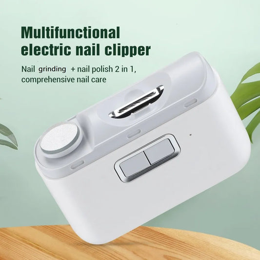 Intelligent Automatic Electric Nail Clipper Multifunction Nail Grinder Nail Polishing USB Charging